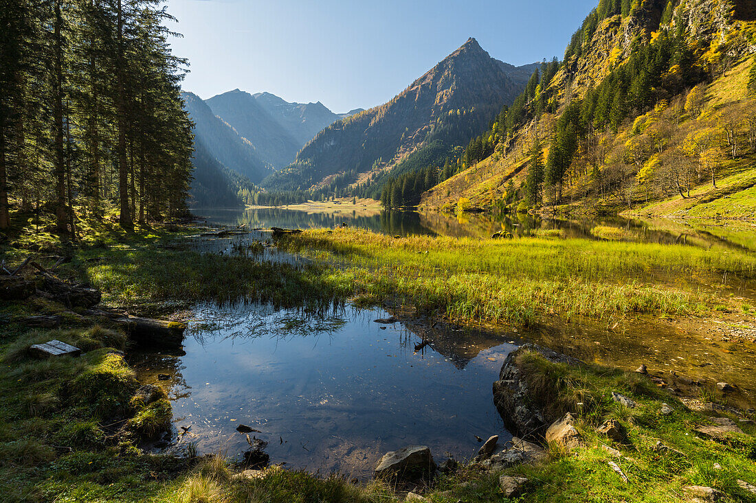 Schwarzsee, Obertal, Schladming Tauern, Styria, Austria