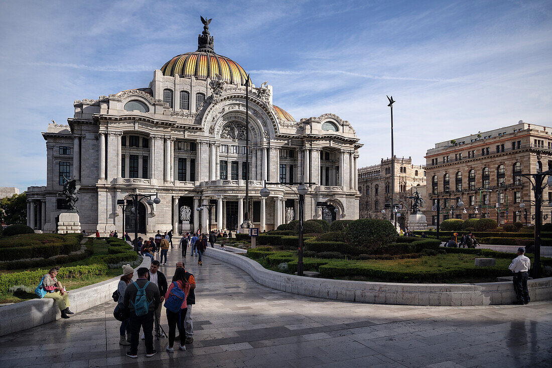 Kunstmuseum Palacio de Bellas Artes, Mexiko-Stadt, Mexiko, Nordamerika, Lateinamerika, Amerika