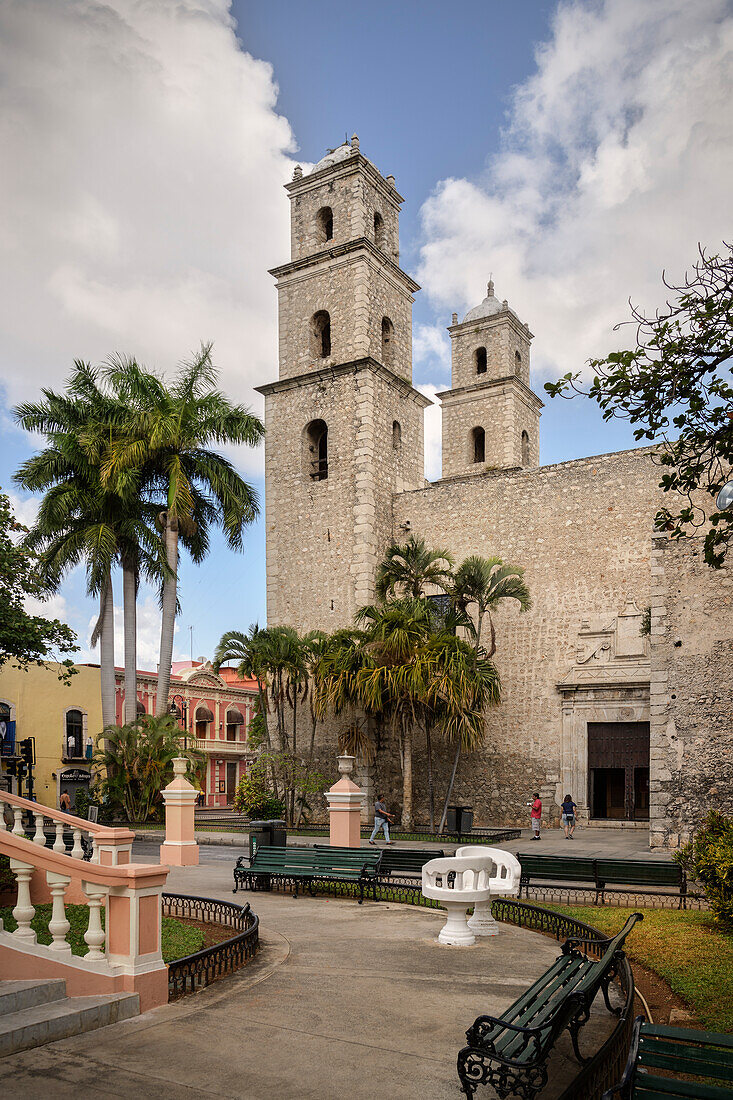 Kirche 'Rectoría El Jesús Tercera Orden', Mérida, Hauptstadt Yucatán, Mexiko, Nordamerika, Lateinamerika, Amerika