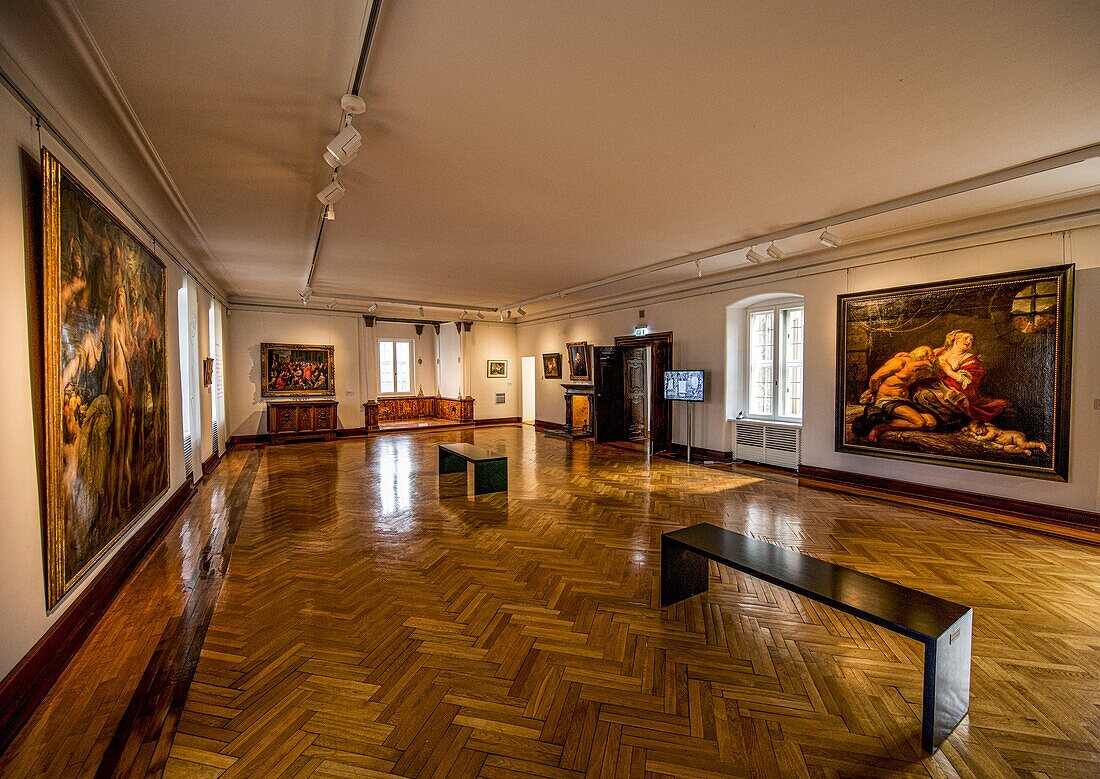 Rubenssaal im Siegerlandmuseum, Oberes Schloss, Siegen, Nordrhein-Westfalen, Deutschland