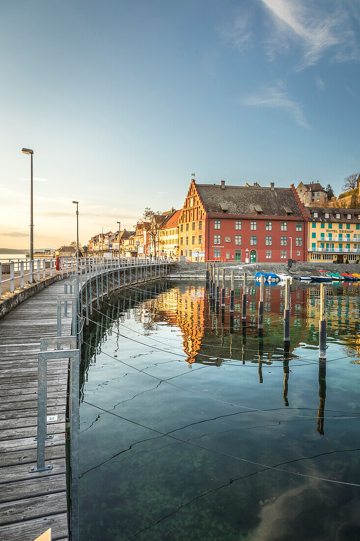 Hafen von Meersburg, Baden-Württemberg, Deutschland