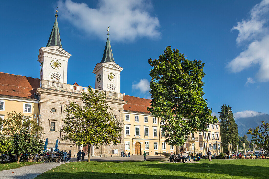 Kloster Tegernsee, Tegernsee, Oberbayern, Bayern, Deutschland