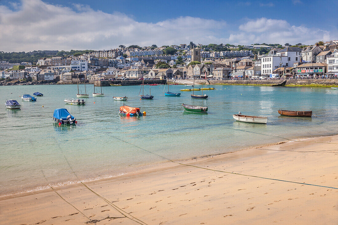 Hafen von St. Ives, Cornwall, England