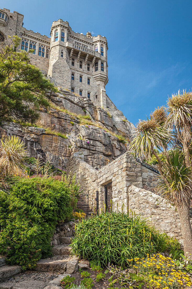 St Michael's Mount Castle, Marazion, Cornwall, England