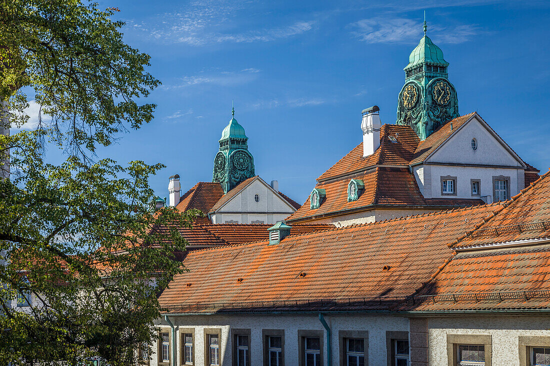 Sprudelhof in Bad Nauheim, Taunus, Hessen, Deutschland