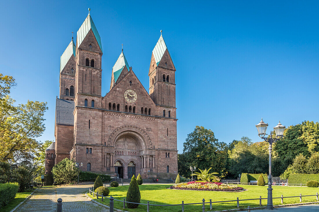 Erlöserkirche in Bad Homburg vor der Höhe, Taunus, Hessen, Deutschland