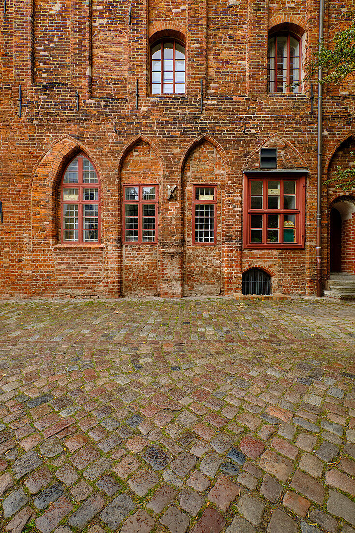 Sankt-Nikolai-Kirche in der Weltkulturerbe- und Hansestadt Stralsund, Mecklenburg-Vorpommern, Deutschland