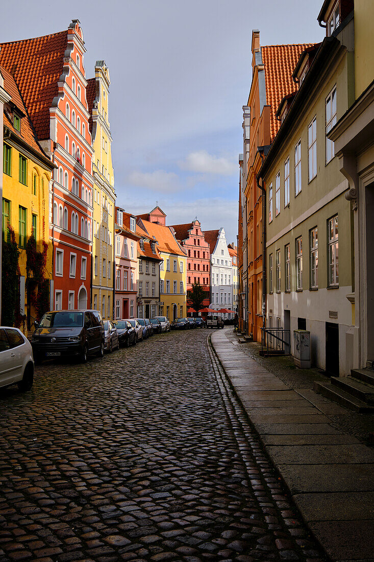 Old town of the World Heritage and Hanseatic City of Stralsund, Mecklenburg-West Pomerania, Germany