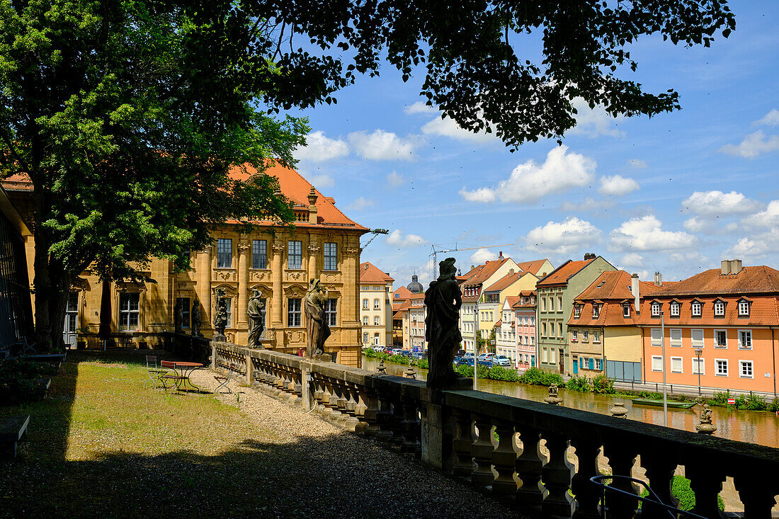 Internationales Künstlerhaus Villa Concordia in der UNESCO-Weltkulturerbestadt Bamberg, Oberfranken, Franken, Bayern, Deutschland