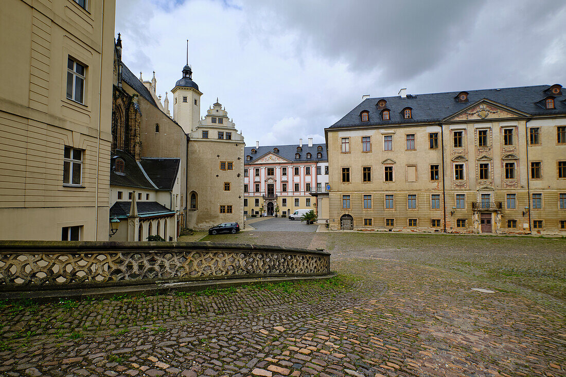 Altenburger Residenzschloss in der Skatstadt Altenburg, Thüringen, Deutschland