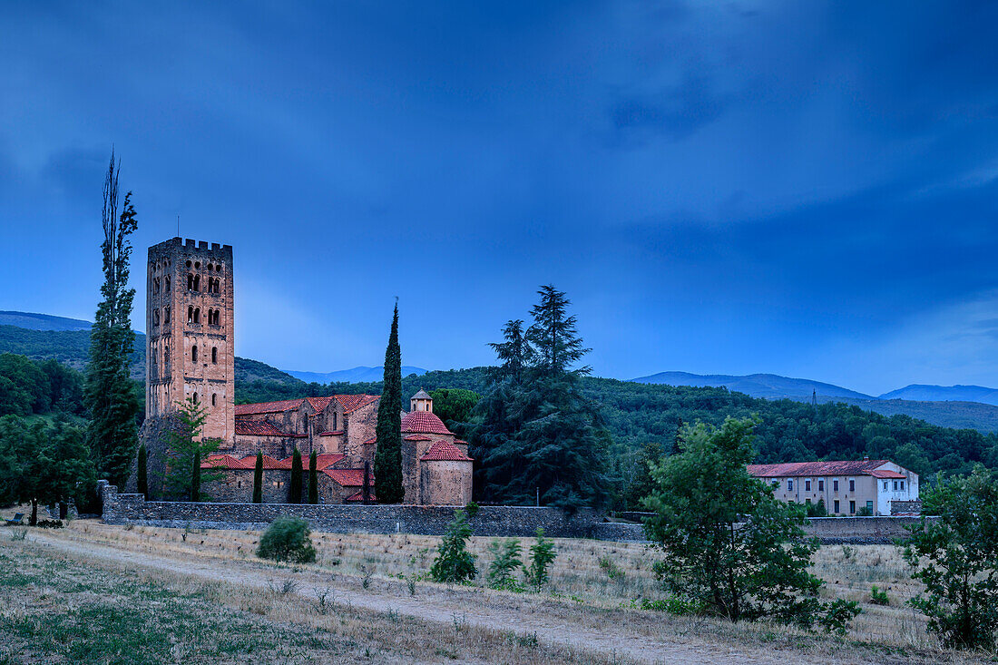 Romanesque Monastery of Saint Michel de Cuxa, Abbaye Saint Michel de Cuxa, Prades, Pyrenees, France