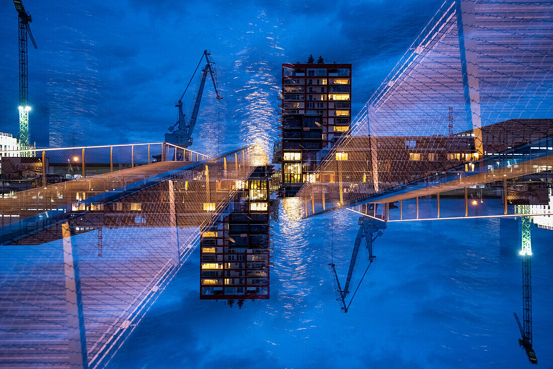 Projektentwicklung entlang des Standorts Dok North in Gent, Belgien.