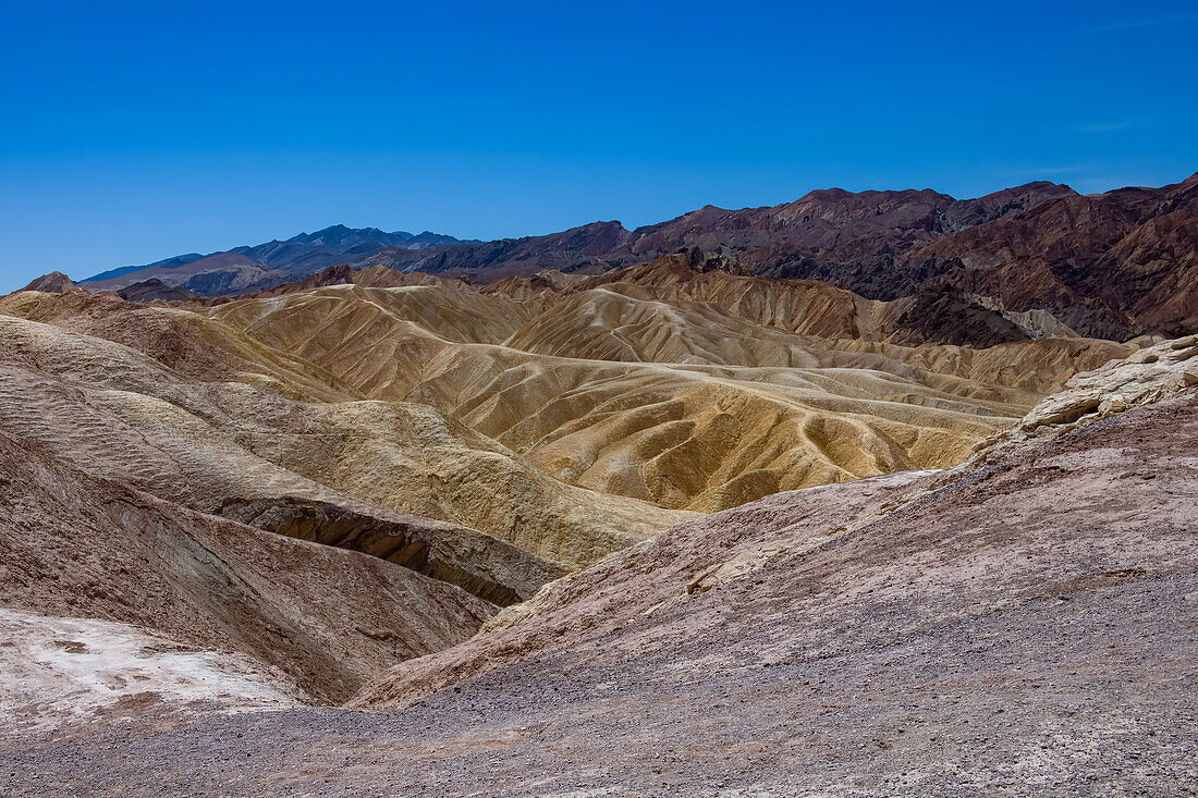 Colorful Death Valley National Park in the Spring time.