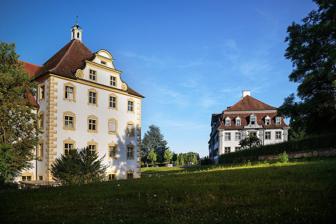 Castle and boarding school of the Salem Abbey, Bodenseekreis, Baden-Wuerttemberg, Germany, Europe