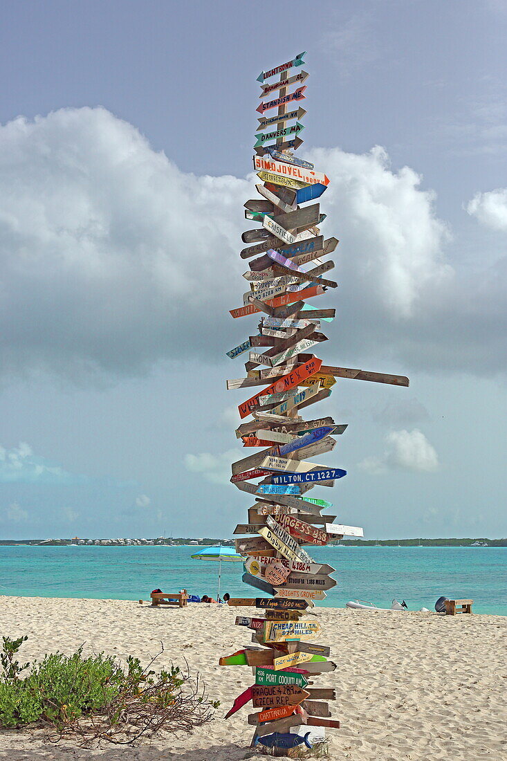 Chat'n Chill Beach, Stocking Island, Exumas Cays, Bahamas