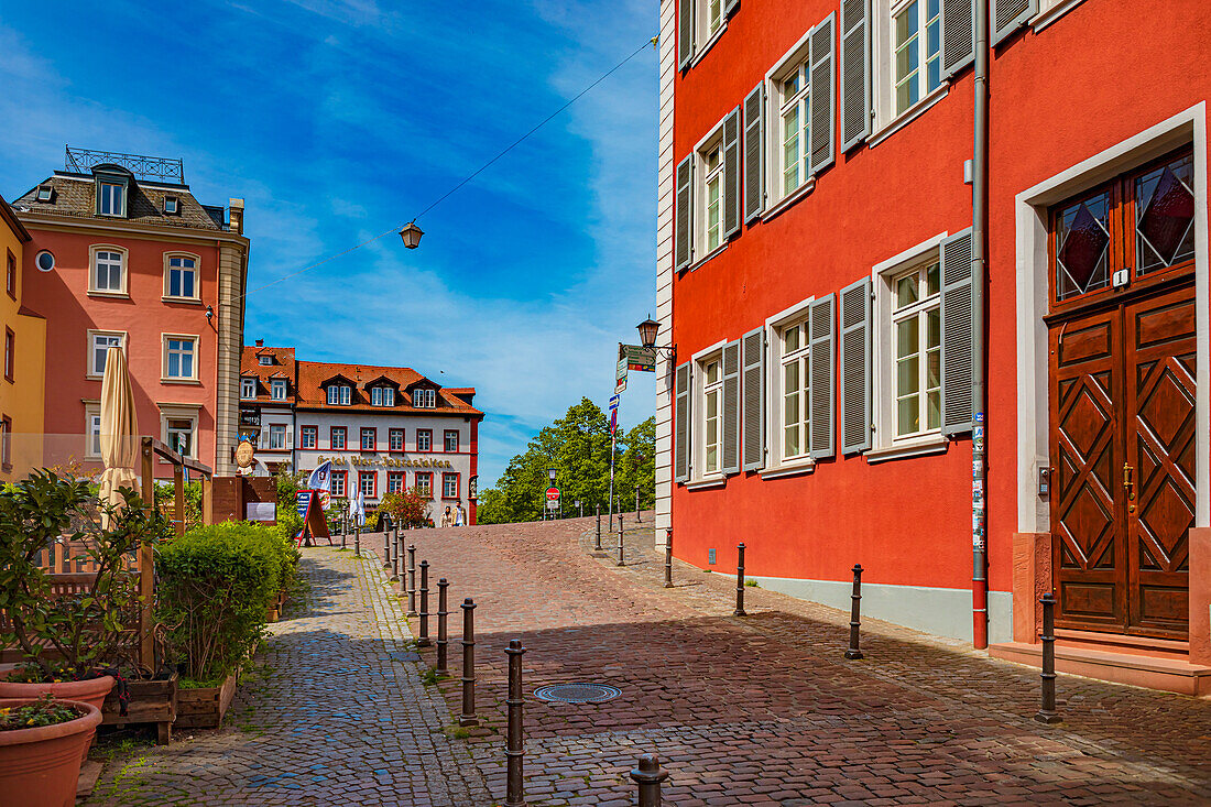 Neckarstaden in Heidelberg, Baden-Württemberg, Deutschland