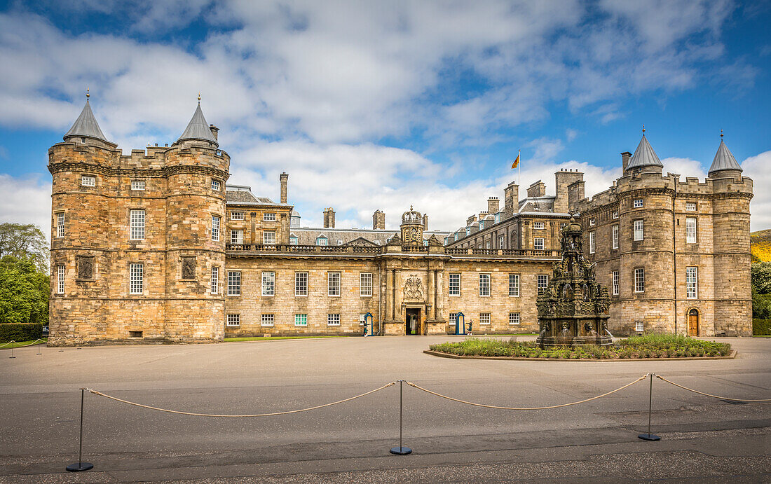 Holyrood Palace in Edinburgh, City of Edinburgh, Schottland, Großbritannien