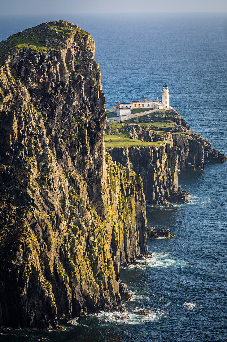 Neist Point Lighthouse, Isle of Skye, Highlands, Schottland, Großbritannien