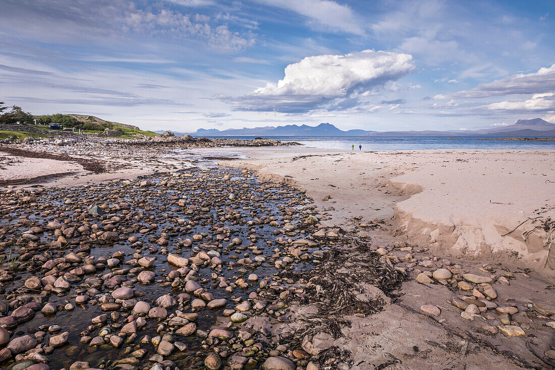 Mellon Udrigle Beach, Achnasheen, Wester Ross, Highlands, Schottland, Großbritannien
