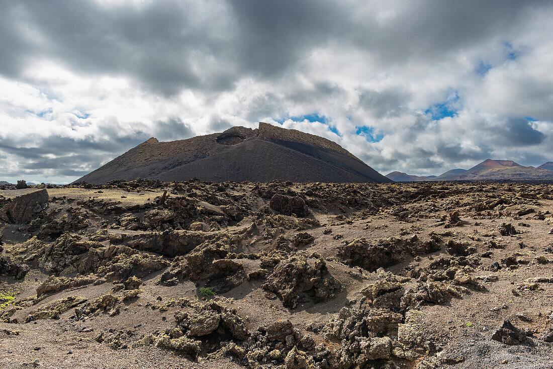 Parque Natural de Los Volcanes, bei Masdache, Lanzarote, Kanarische Inseln, Spanien, Europa