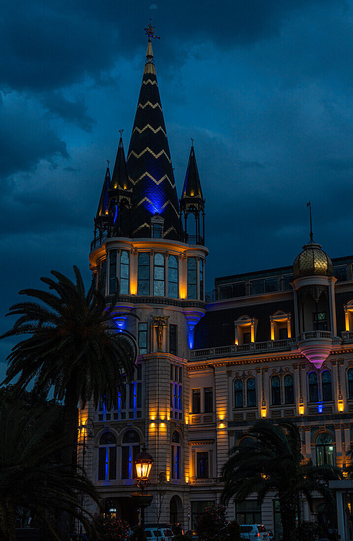 Architektur von Batumi, dem schönsten Teil der Hafenstadt, Georgien, Eurpoa