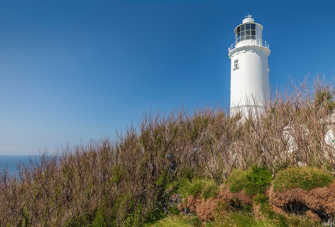Trevose Lighthouse near Padstow, Cornwall, England