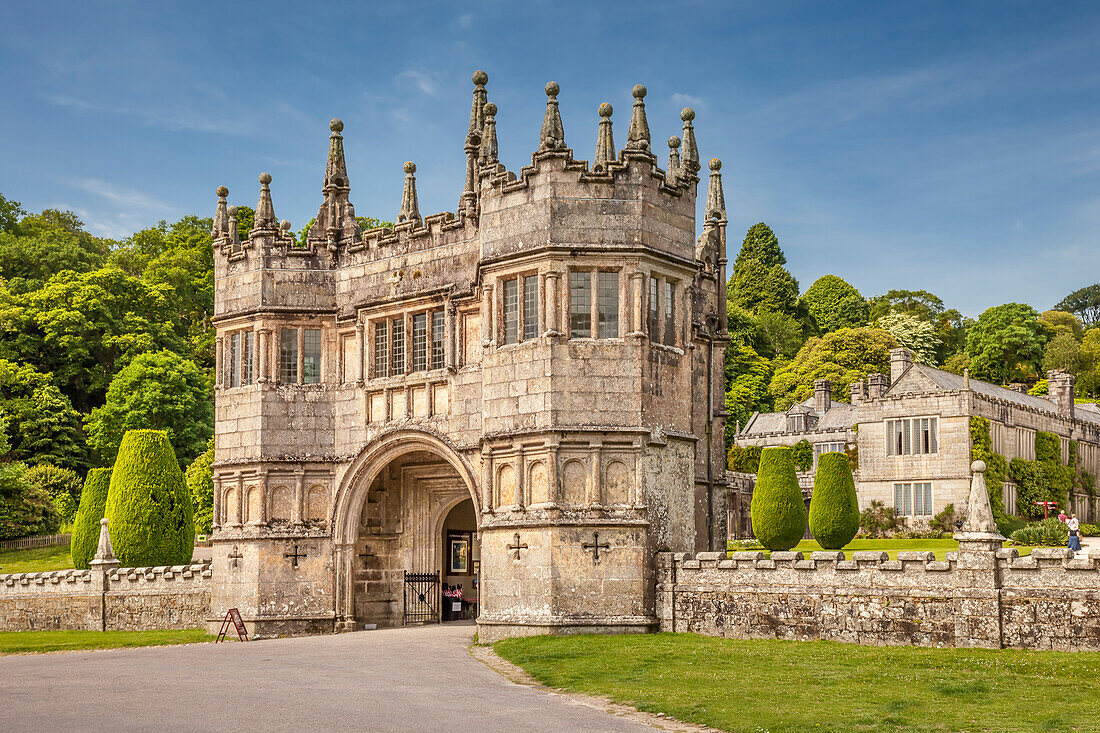 Lanhydrock House at Bodmin, Cornwall, England