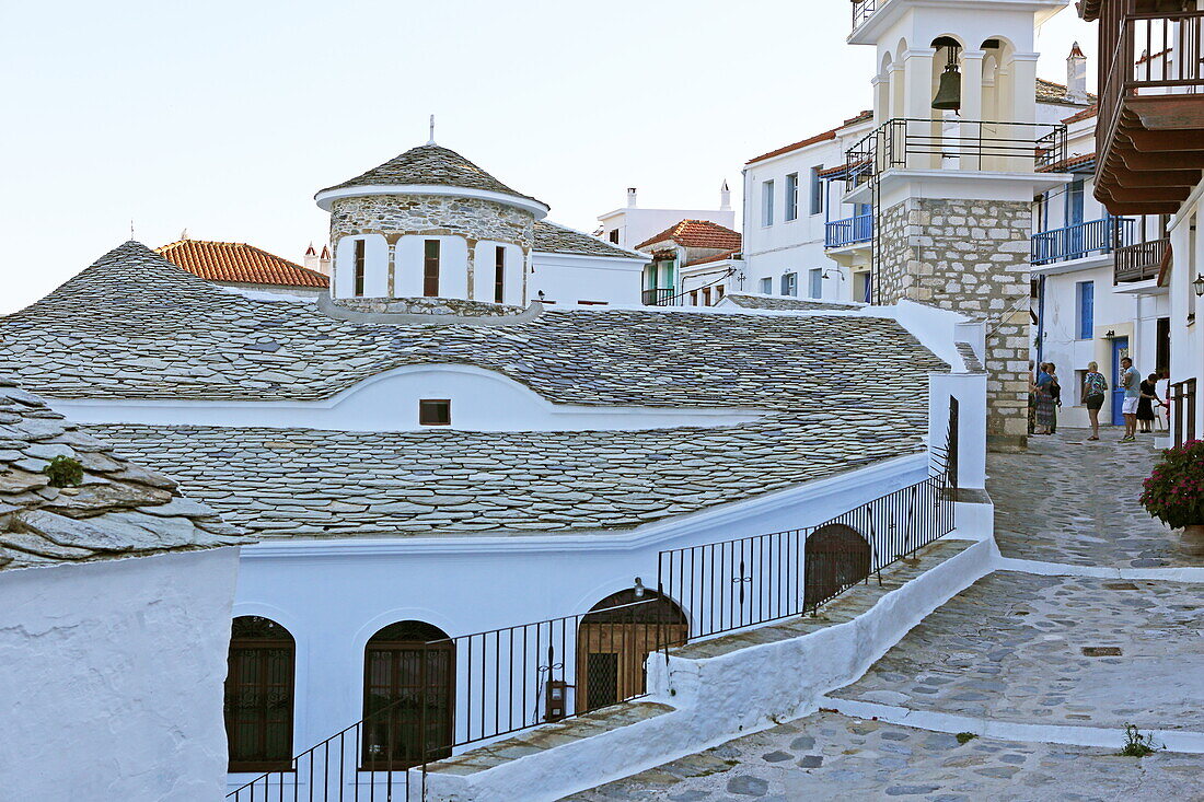 Nativity of Christ Church in Skopelos Town, Skopelos Island, Northern Sporades, Greece