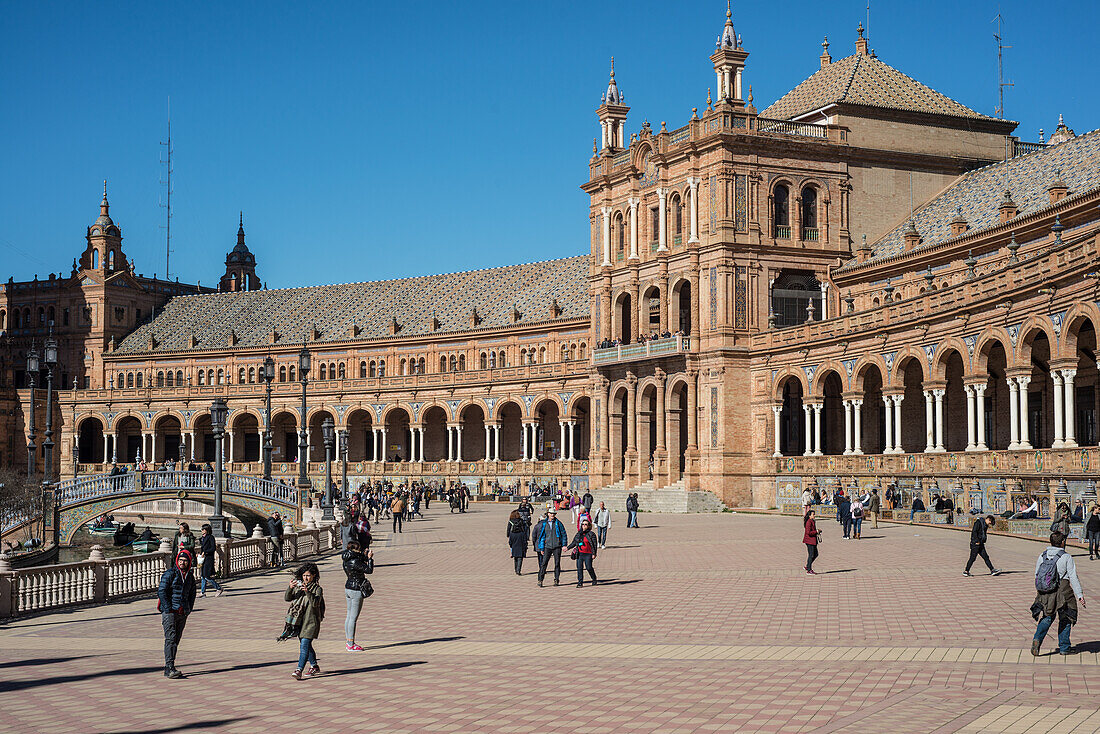 Plaza de Espana, Sevilla, Andalucia