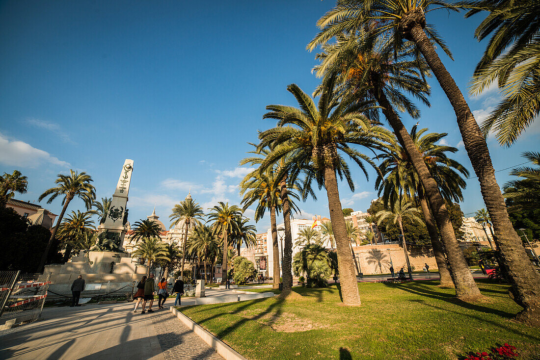 Public garden, Cartagena, Murcia, Spain