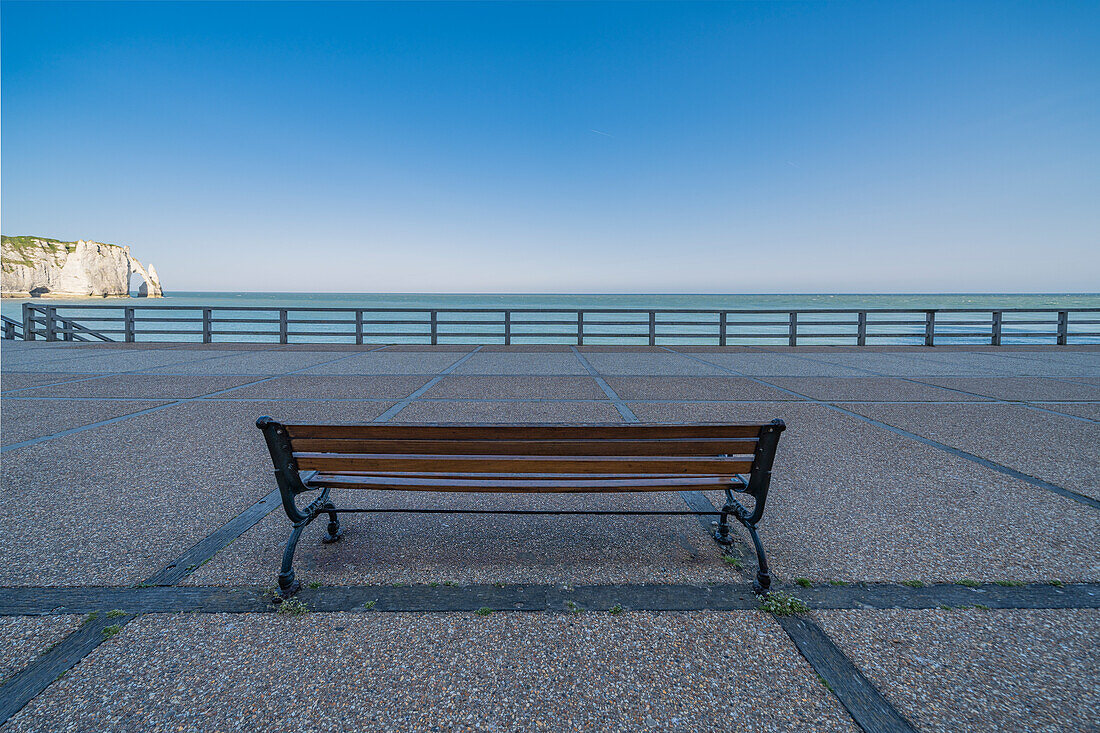 Bench overlooking the sea