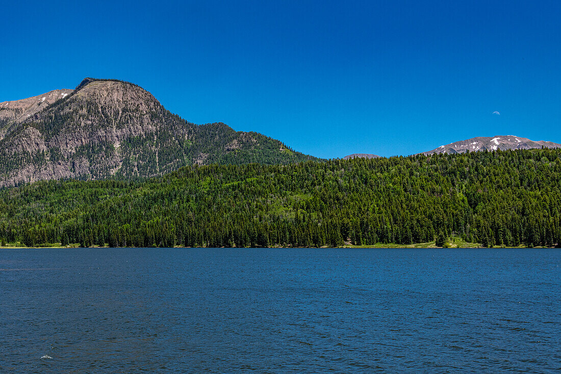 Williams Reservoir and Creek are in the wilderness between Pagosa Springs and lake City