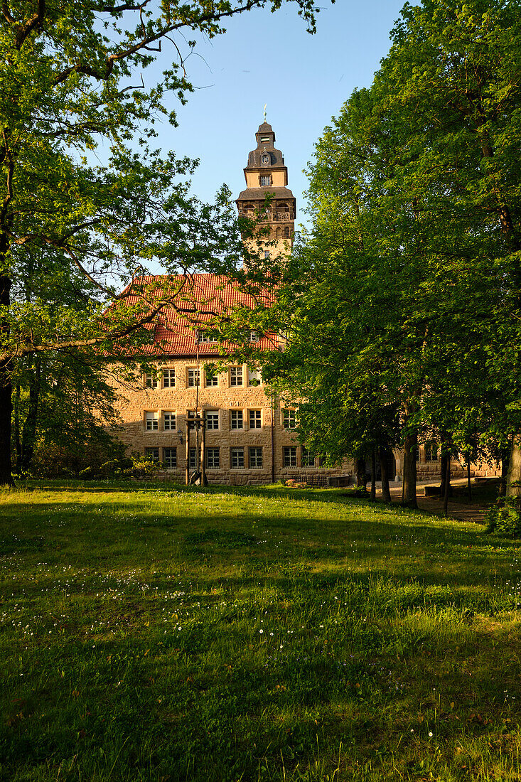 Zeitz town hall, Burgenland district, Saxony-Anhalt, Germany
