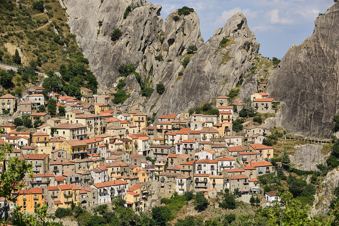 Castelmezzano, Lucania, Lukanien, Italien