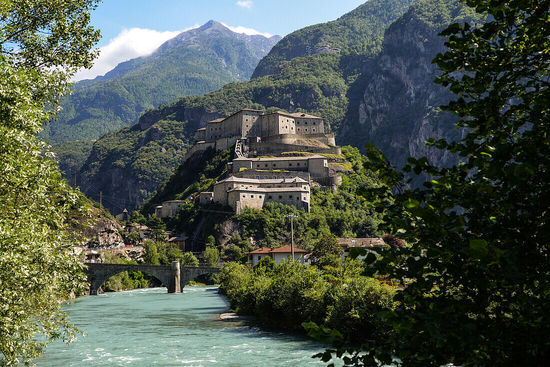 Forte di Bard, Aostatal, Italien