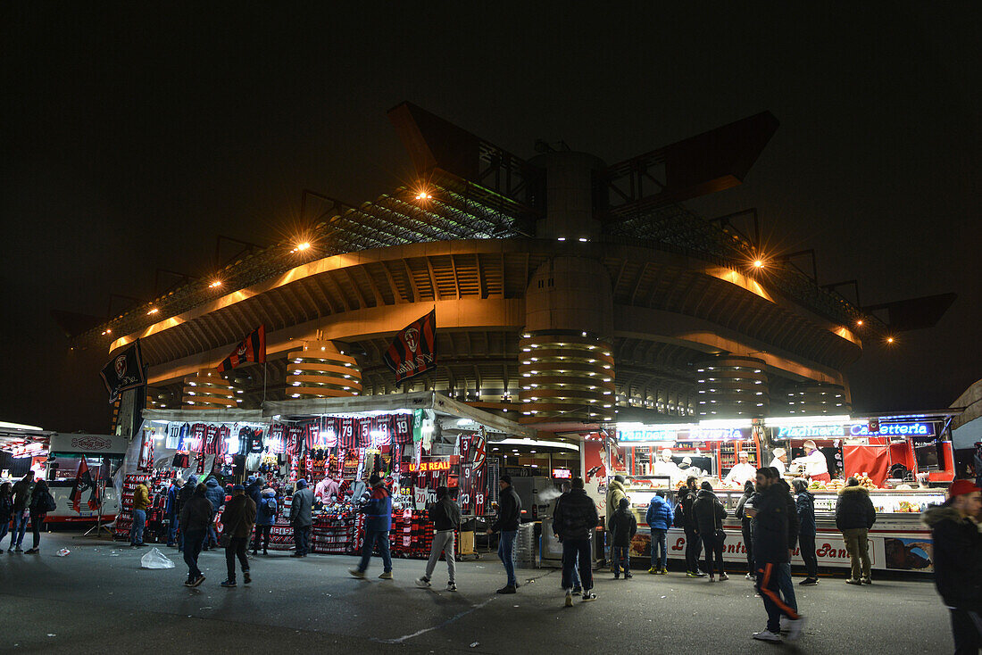 Stadio Meazza (S.Siro) during A.C. Milan match