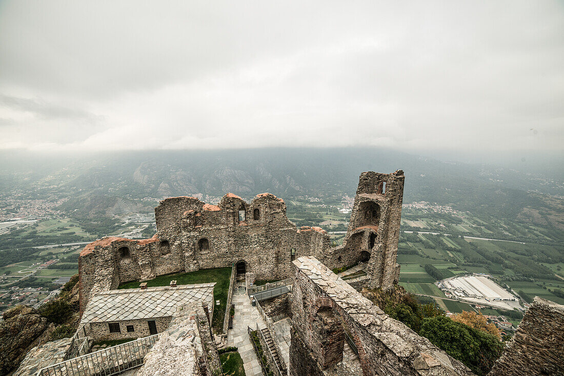 Sacra di San Michele, Turin, Piemont, Italien