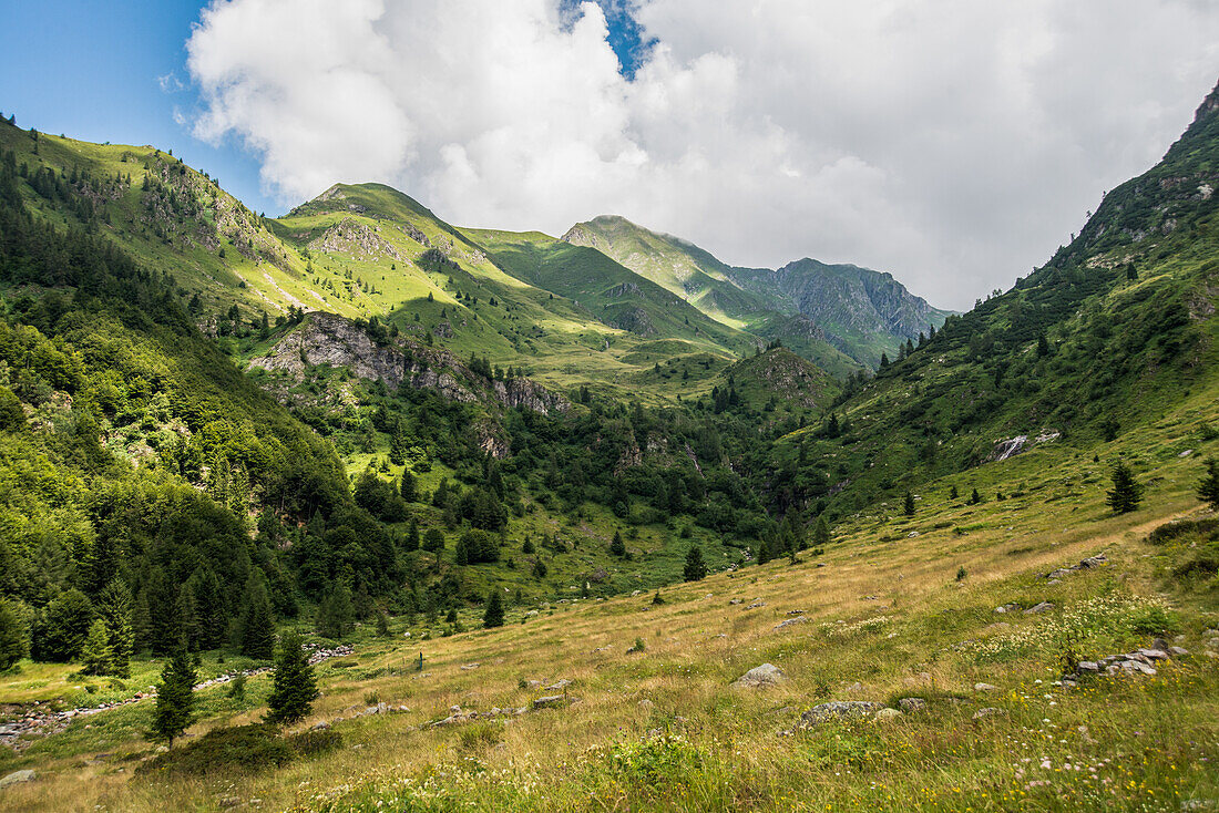 Lizzola, Alpi Orobie, Bergamo, Italien