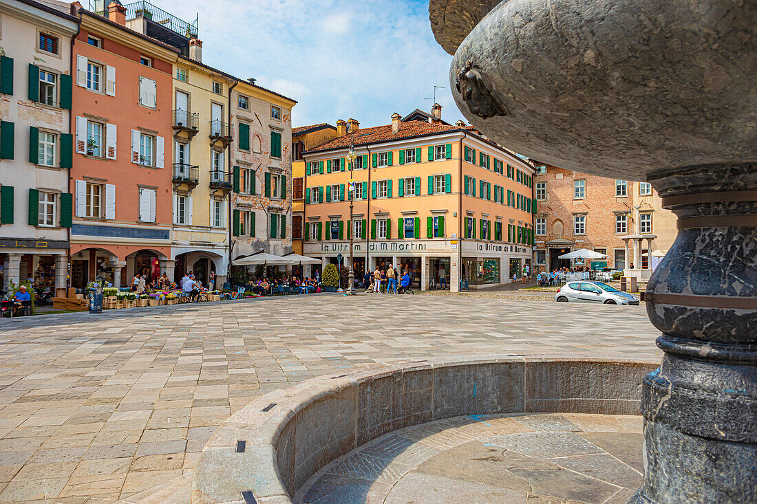 Piazza Giacomo Matteotti of Udine, Friuli Venezia Giulia, Italy