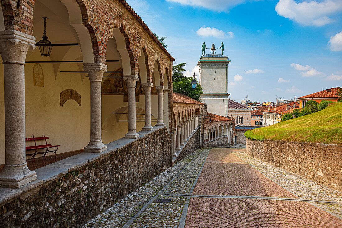 Porticato del Lippomano near Castello di Udine, Udine, Friuli Venezia Giulia, Italy