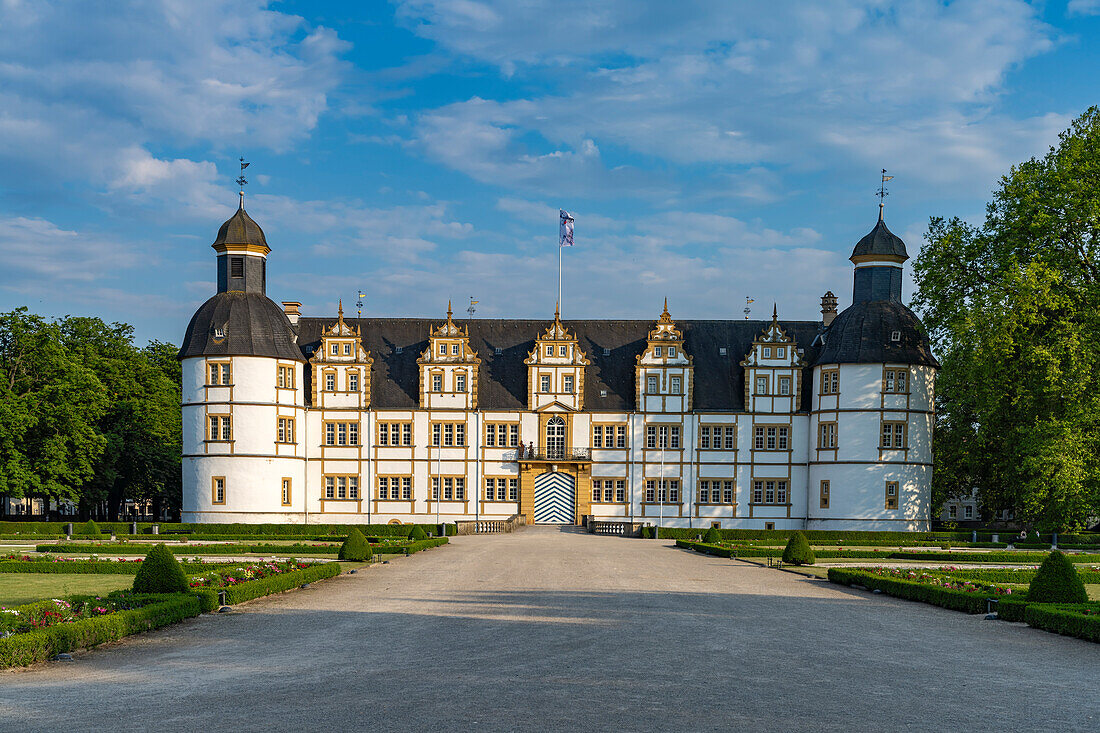 Neuhaus Castle in Paderborn, North Rhine-Westphalia, Germany, Europe