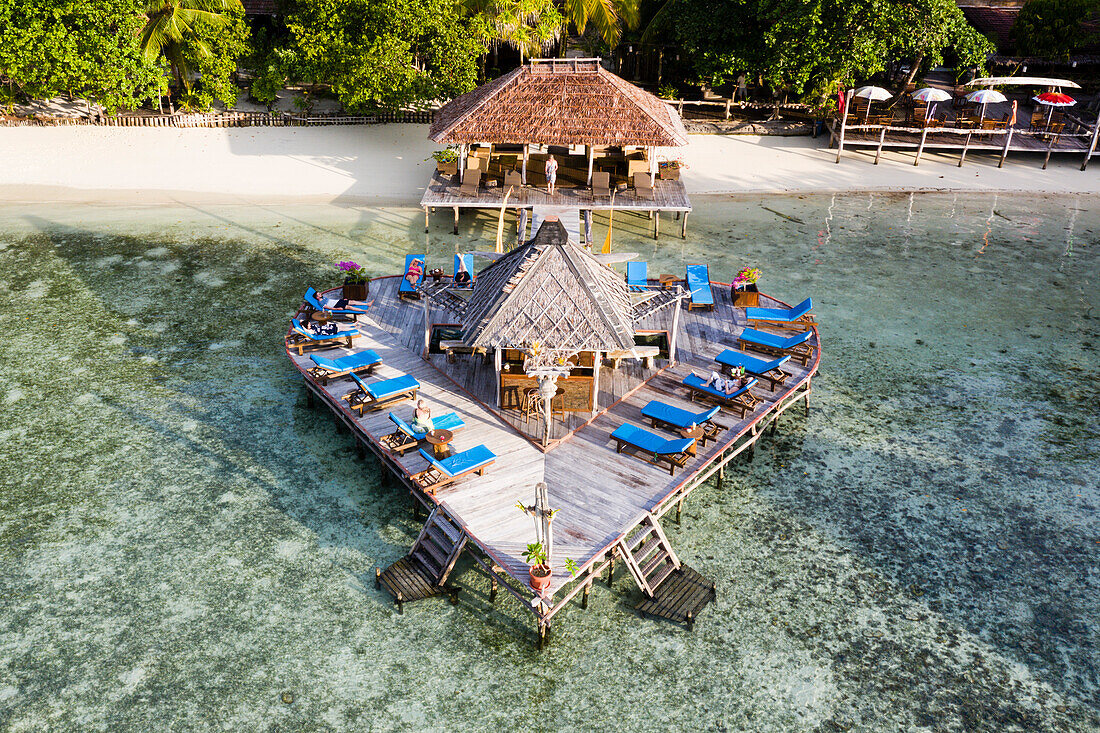 Bar at Raja Ampat Dive Lodge, Raja Ampat, West Papua, Indonesia