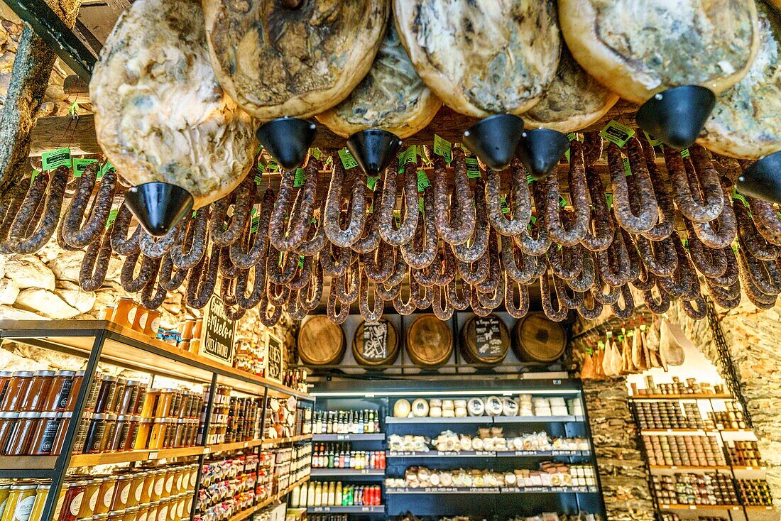Bastia, Corsican Specialties, Gourmet Shop, Charcuterie, Corsica, France, Europe
