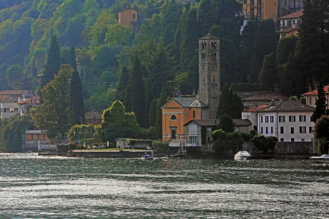 Der Ort Carate Urio an der Westküste des Comer See, Lombardei, Italien