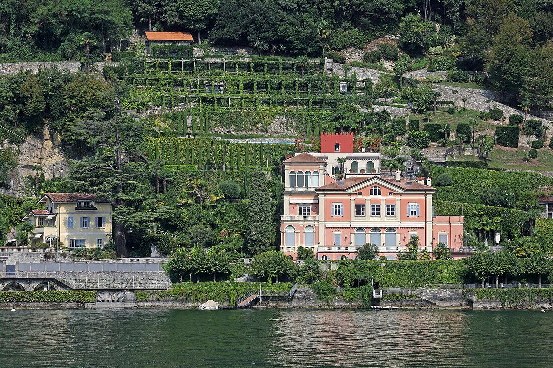 Der Ort Laglio an der Westküste des Comer See, Lombardei, Italien