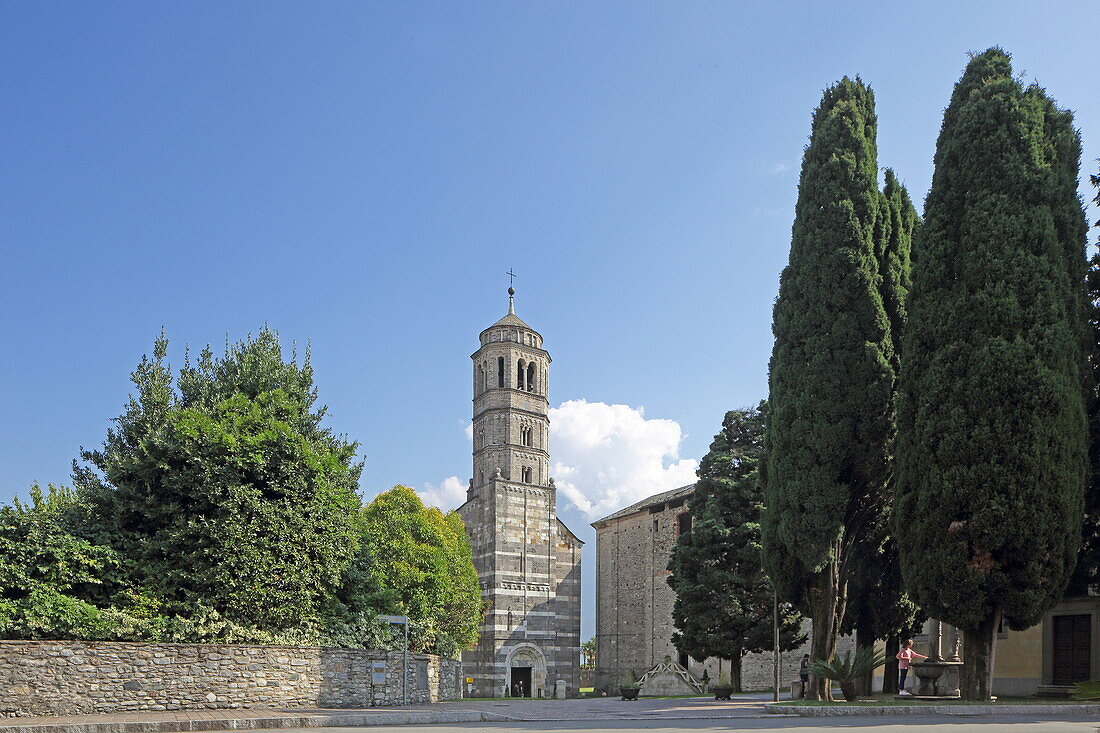 Chiesa Santa Maria del Tiglio, Gravedona ed Uniti, Comer See, Lombardei, Italien