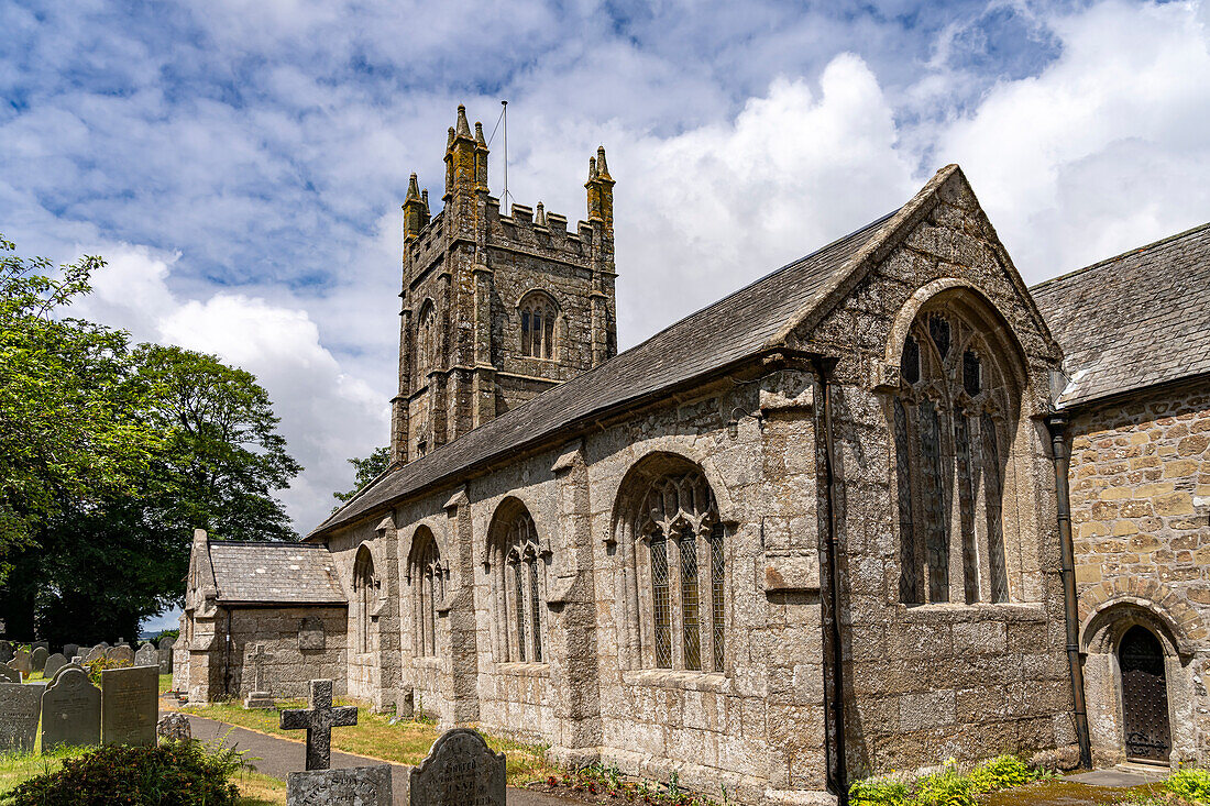 Die Kirche von St Ive, Cornwall, England, Großbritannien, Europa  