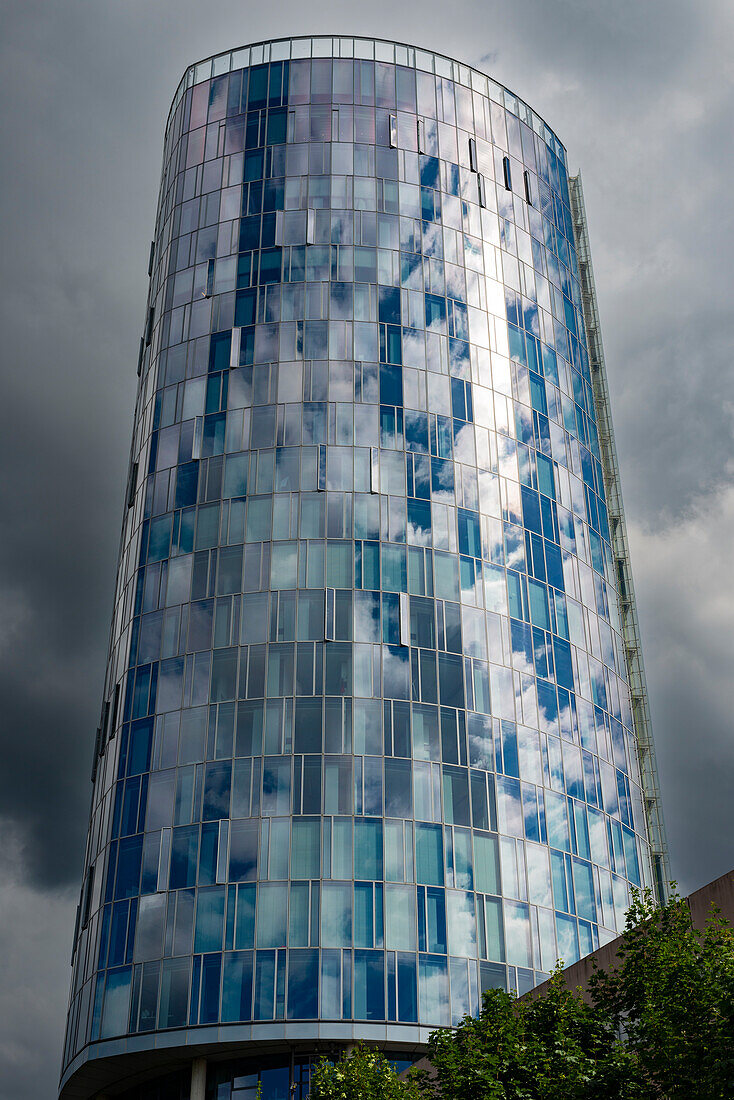LVR-Turm, KölnTriangle, Sitz der Europäischen Agentur für Flugsicherheit, EASA, und Hyatt Regency Hotel in Deutz, Köln, Nordrhein-Westfalen, Deutschland, Europa