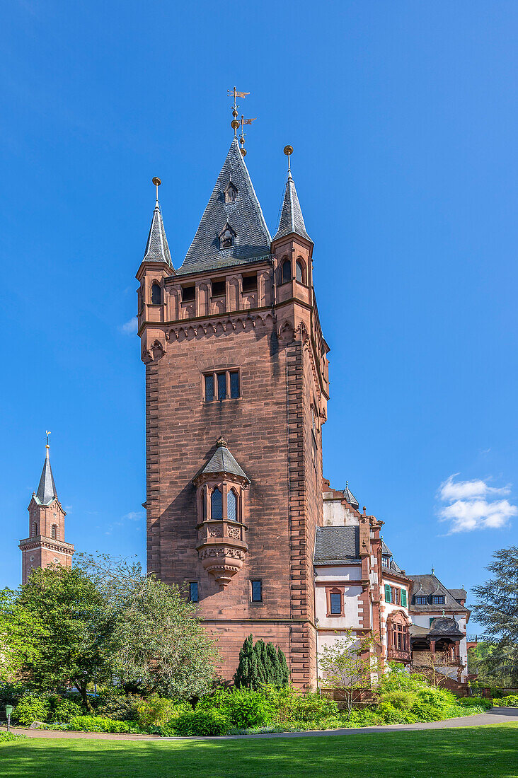 Town Hall, Weinheim, Odenwald, GEO Nature Park, Bergstrasse-Odenwald, Baden-Württemberg, Germany