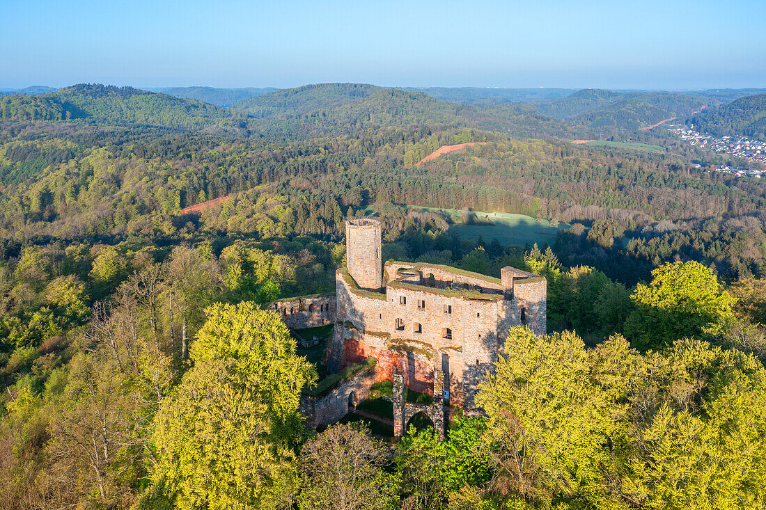 Graefenstein Castle, Merzalben, Palatinate Forest, Rhineland-Palatinate, Germany